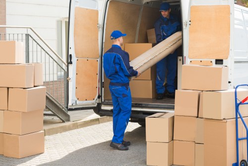 Illustration of website cookie settings for a removals company