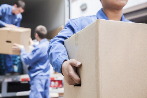 Professional packing and labelling boxes for a home move in Shepherdsbush