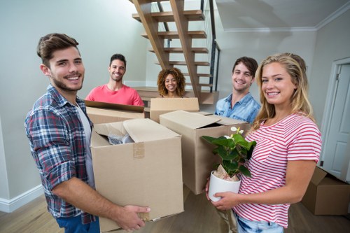 House movers helping with a residential move in Shepherds Bush