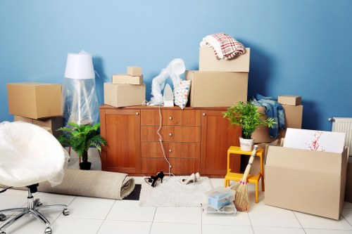 Professional packing and transport for a commercial move in Shepherdsbush