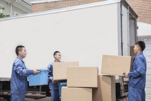 Removal truck hire vehicle ready for a move in Shepherdsbush