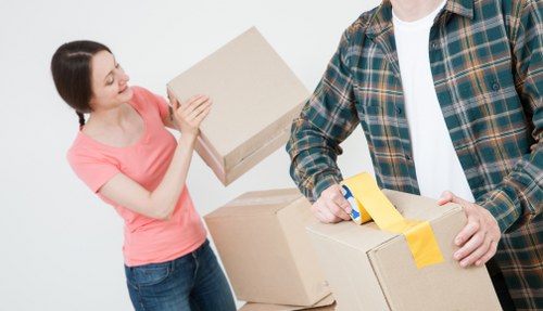 Eco-friendly packing boxes and materials for local use