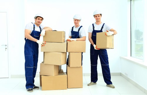 Packing and loading service for a Shepherds Bush home move