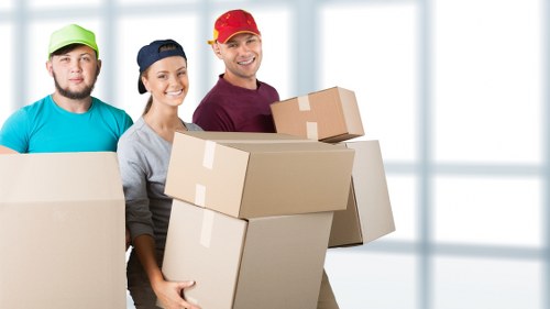 Secure loading of furniture and boxes into a removal vehicle