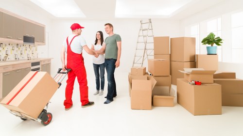 Image showing a professional removals company website experience