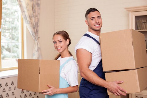 Packing and loading service for a Shepherds Bush relocation