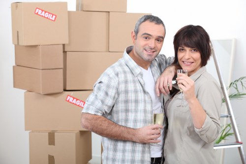Wardrobe and storage boxes for packing in Shepherdsbush